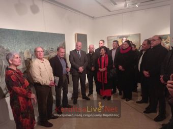 Καρδίτσα: Εγκαινιάστηκε η έκθεση ζωγραφικής «Το Φανταστικό μου Μουσείο» του Στάθη Βατανίδη (+Φωτο +Βίντεο)