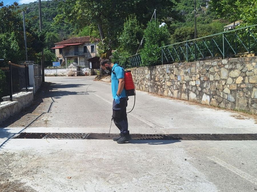 Οργανωμένος ψεκασμός για την καταπολέμηση των κουνουπιών, πραγματοποιήθηκε στο Δήμο Μουζακίου