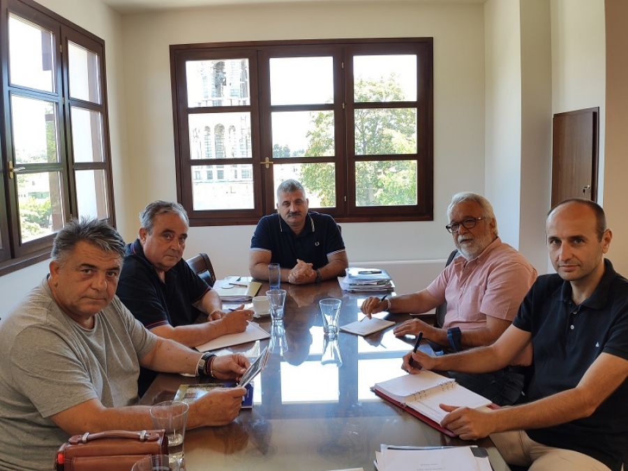 Συνάντηση της ΕΣΗΕΘΣτΕΕ με τον δήμαρχο Ν. Πηλίου