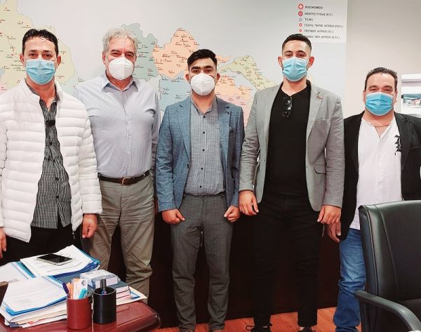 Συνάντηση με το Διοκητή της 5ης ΥΠΕ είχε το νέο Δ.Σ. της ομοσπονδίας Θεσσαλίας Ελλήνων Ρομά