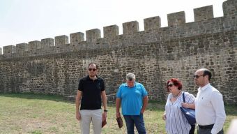 Επίσκεψη του Κ. Νούσιου στο Βυζαντινό κάστρο Φαναρίου