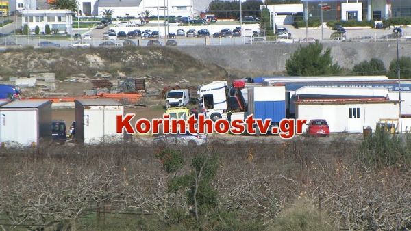 Κόρινθος: Νεκρός 35χρονος οδηγός φορτηγού από ηλεκτροπληξία