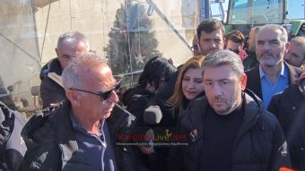 Ο Ν. Ανδρουλάκης από το μπλόκο του Ε-65 στην Καρδίτσα: Δίκαια τα αιτήματα των αγροτών (+Φωτο +Βίντεο)