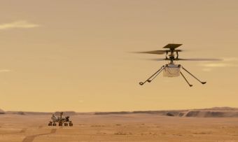 Το ελικόπτερο της NASA πραγματοποίησε την πρώτη του πτήση στον Αρη (+Βίντεο)