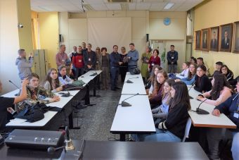 Μαθητές Λυκείων στο Δημαρχείο Καρδίτσας