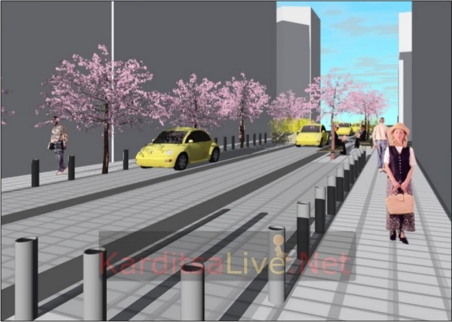 Καρδίτσα: Τα σχέδια για τη μετατροπή της οδού Χαρίτου σε οδός ήπιας κυκλοφορίας