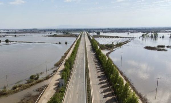Μερική άρση μέτρων στην Ε.Ο. στο τμήμα μεταξύ των κόμβων Συκουρίου και Γυρτώνης