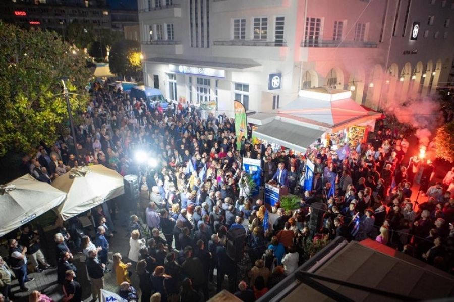 Γ. Κωτσός στην Καρδίτσα: «Στηρίζουμε Νέα Δημοκρατία, Ψηφίζουμε Γιώργο Κωτσό»
