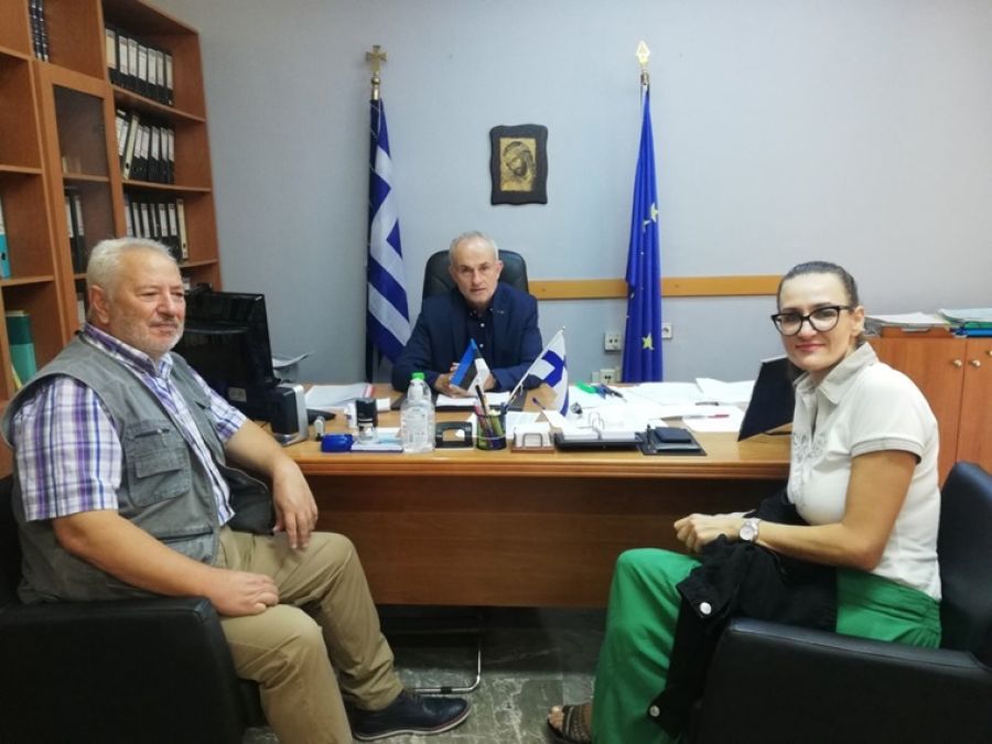 Συνάντηση του Διευθυντή Π.Ε. Καρδίτσας με τον Διευθυντή του ΚΕΠΕΑ