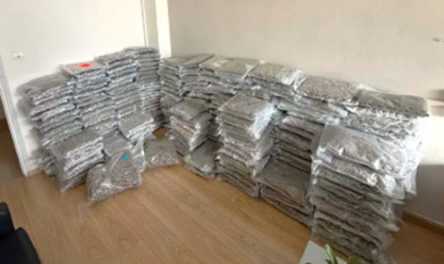 Ηγουμενίτσα: Πάνω από 300 κιλά κάνναβης εντοπίστηκαν κρυμμένα σε φορτηγό