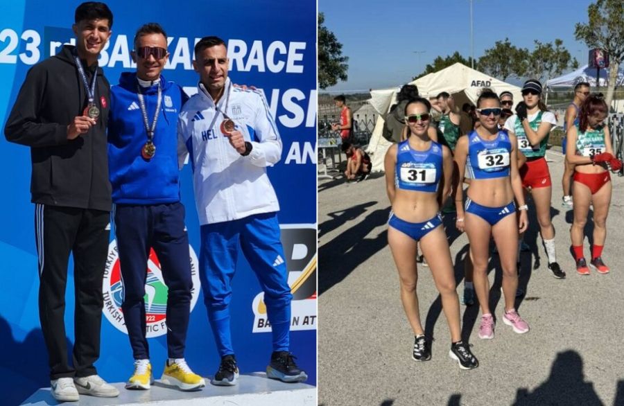 Βαλκανικό πρωτάθλημα βάδην: "Χρυσός" ο Παπαμιχαήλ, "Αργυρή" η Τσινοπούλου!