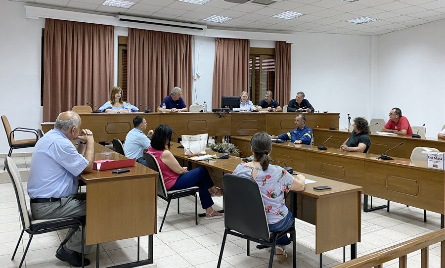 Σύσκεψη για την πυροπροστασία στο Δημαρχείο Σοφάδων