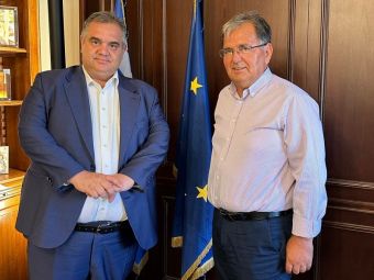 Επαφές του Δημάρχου Λίμνης Πλαστήρα Παν. Νάνου στην Αθήνα