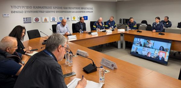 Κακοκαιρία "Erminio": Συνεδρίασε εκ νέου η Επιτροπή Εκτίμησης Κινδύνου