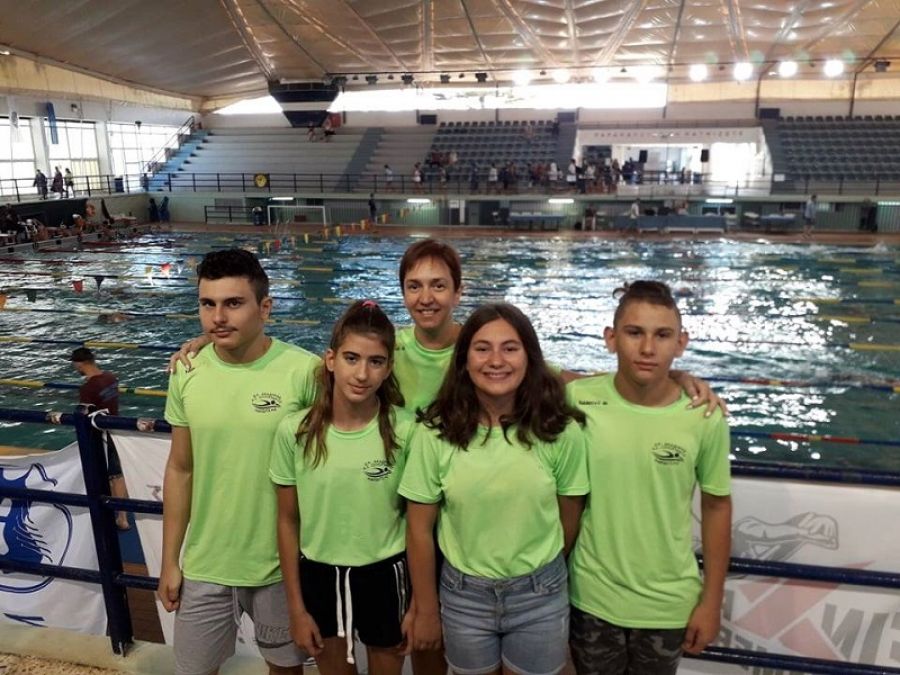 Επτά πανελλήνια μετάλλια στο Πανελλήνιο Πρωτάθλημα Τεχνικής Κολύμβησης