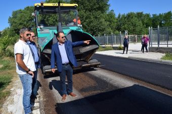 Ολοκληρώθηκε η ασφαλτόστρωση γύρω από το 1ο ΓΕΛ Καρδίτσας