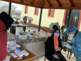 Ενα θετικό στα 63 rapid tests στην κοινότητα Φίλιας