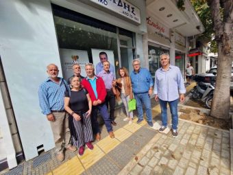 Πρωτοβουλία: Επίσκεψη του Υποψήφιου Περιφερειάρχη Θεσσαλίας Δημήτρη Κουρέτα στον Βόλο