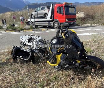Μπράλος: Σοβαρός τραυματισμός 55χρονου δικυκλιστή μετά από τροχαίο - Τραυματισμένη και η 43χρονη συνεπιβάτης (+Φωτο)