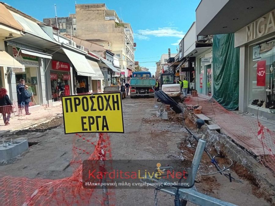 Π. Σβερώνης: Από Τρίτη (19/3) «στρώνεται» ο πεζόδρομος Στ. Λάππα - 1η Απριλίου η εκκίνηση της εργολαβίας για τα πεζοδρόμια
