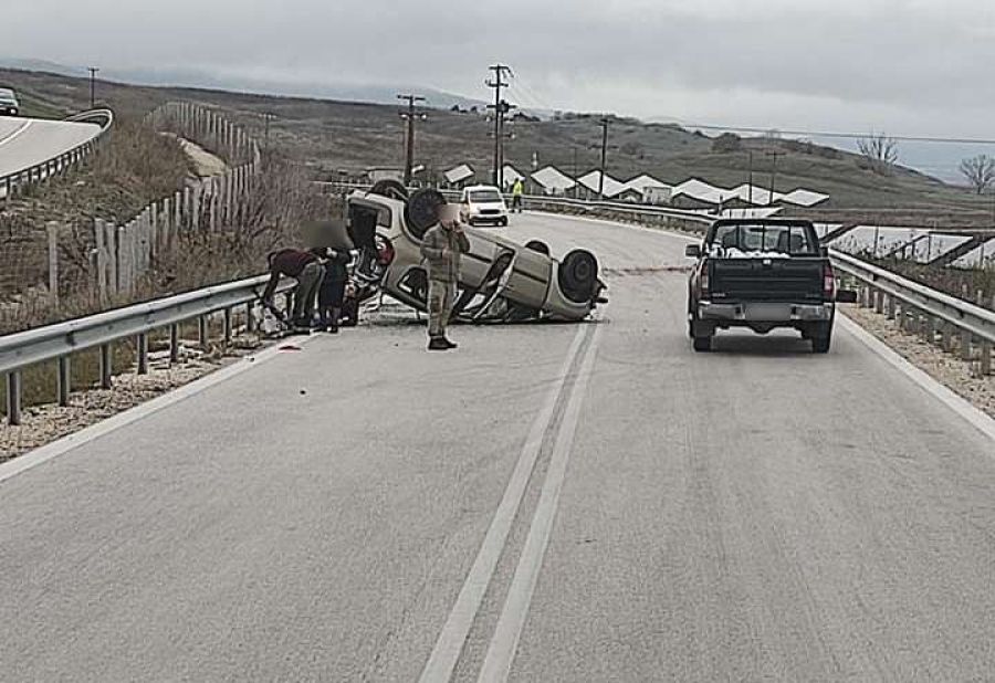 Φθιώτιδα: Μία γυναίκα τραυματίας σε τροχαίο στο συνδετήριο δρόμο με τον Ε65