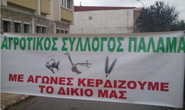 Ανακοίνωση του αγροτικού συλλόγου Παλαμά για τις ζημιές στα αγροκτήματα από την πρόσφατη κακοκαιρία