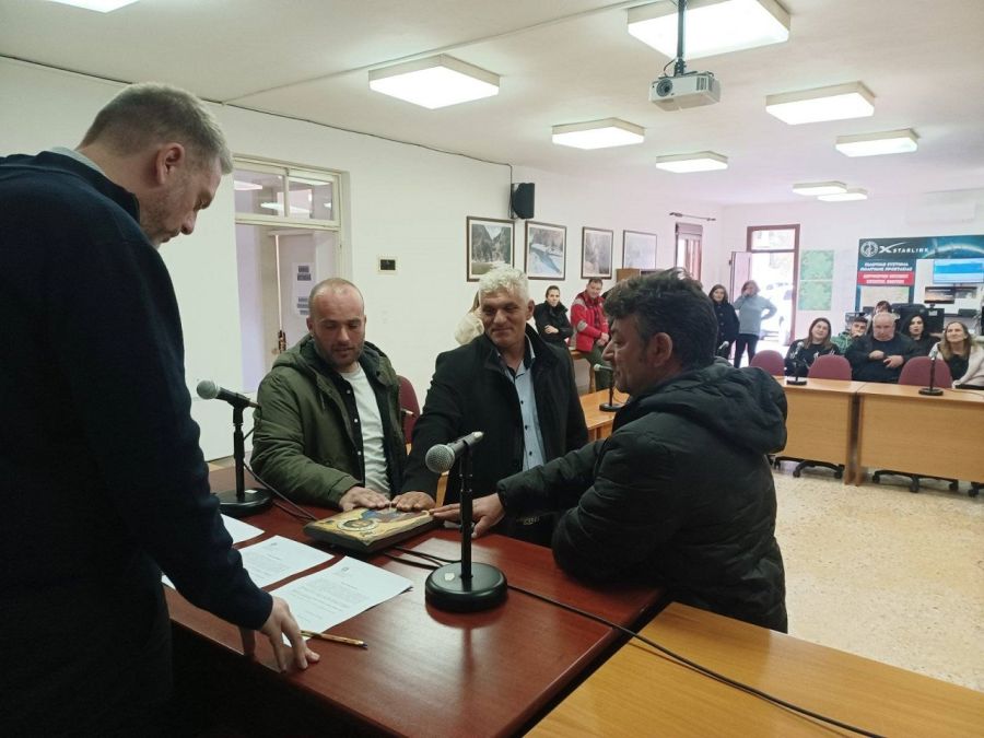 Ορκίστηκαν τρεις νέοι υπάλληλοι στο Δήμο Αργιθέας
