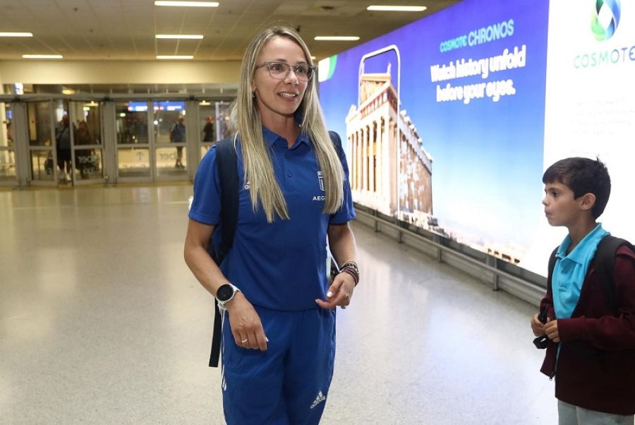 Επέστρεψαν στην Ελλάδα μαζί με τα μετάλλιά τους Μίλτος Τεντόγλου και Αντιγόνη Ντρισμπιώτη
