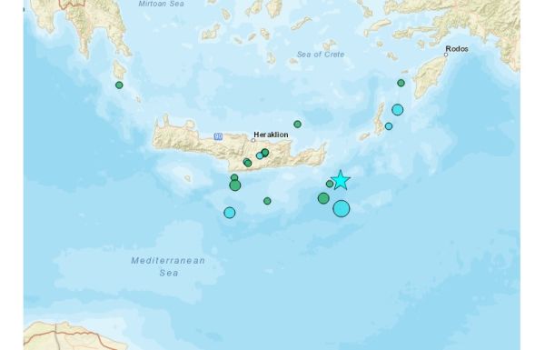 Με σεισμό 5,1 Ρίχτερ ξύπνησε το πρωί του Σαββάτου (3/9) η Κρήτη
