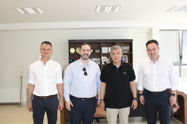 Συνάντηση Κ. Αγοραστού με τον πρόεδρο του ΟΚΑΝΑ Αθ. Θεοχάρη