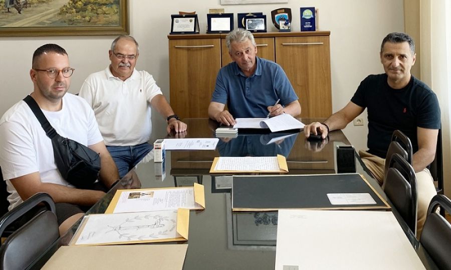 Υπεγράφη η σύμβαση για το έργο «Αγροτική οδοποιία Δ.Ε. Σοφάδων»
