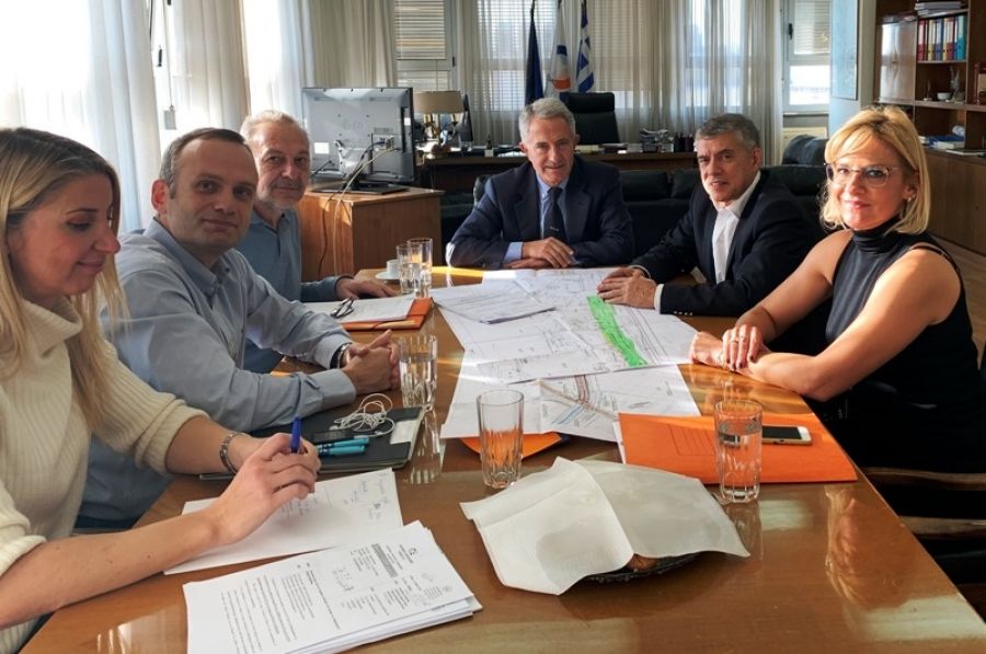 Συνάντηση Περιφερειάρχη με τον Διευθύνοντα Σύμβουλο του ΟΣΕ για περιφερειακό Καρδίτσας και ηλεκτροκίνηση