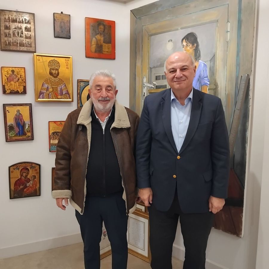 Συνάντηση του Αναπλ. Περιφερειάρχη Θεσσαλίας Κ. Μπαρμπούτη με τον Υπουργό Αγροτικής Ανάπτυξης και Τροφίμων κ. Κ. Τσιάρα