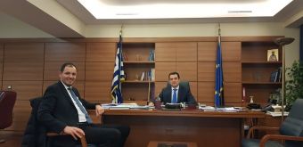 Μείζονα αγροτικά ζητήματα στη συνάντηση εργασίας Αντιπεριφερειάρχη Καρδίτσας Κ. Νούσιου &amp; Υφ.Α.Α.Τ. Κ. Σκρέκα
