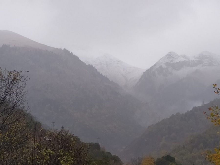 Το πρώτο άσπρισμα στις κορυφές των Αγράφων έφερε ο "Γηρυώνης"