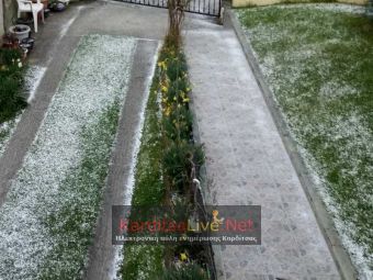 Χιονίζει το πρωί της Πέμπτης στα ορεινά της Καρδίτσας! (+Βίντεο)