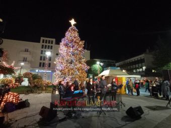 Χριστουγεννιάτικη εκδήλωση του Δ.Ω.Κ. στην Κεντρική Πλατεία (+Φωτο +Βίντεο)