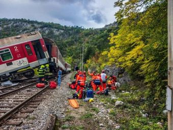Σλοβακία: Τουλάχιστον 66 τραυματίες από σύγκρουση τρένων