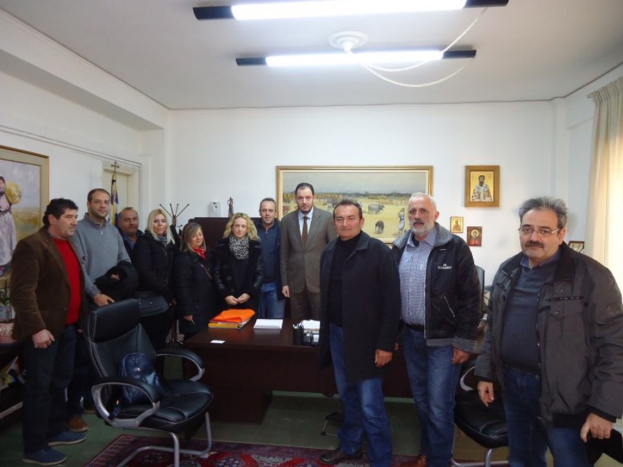 Συνάντηση με τον Κ. Νούσιο είχαν εργαζόμενοι στην πυροπροστασία που ολοκληρώθηκαν οι συμβάσεις τους