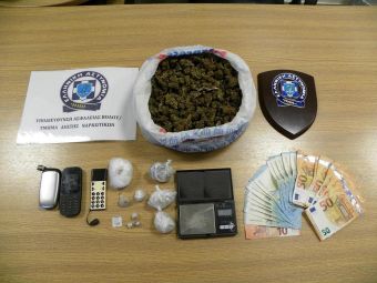Συνελήφθη άτομο στο Βόλο, κατηγορούμενο για διακίνηση ναρκωτικών ουσιών