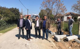 Κατασκευή πεζοδρομίων σε Καρδιτσομαγούλα και Αγ. Θεόδωρο