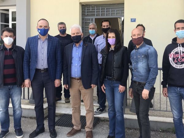 Επίσκεψη του θεματικού Αντιπεριφερειάρχη Ν. Καραγιάννη στη Δ.Α.Ο.Κ. της Π.Ε Καρδίτσας - Ολοκληρώθηκαν οι αυτοψίες στις γεωργικές εκμεταλλεύσεις