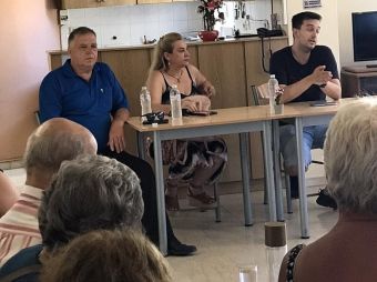 Εκδήλωση στο ΚΑΠΗ Σοφάδων για τον καύσωνα και την ασφάλεια στη θάλασσα