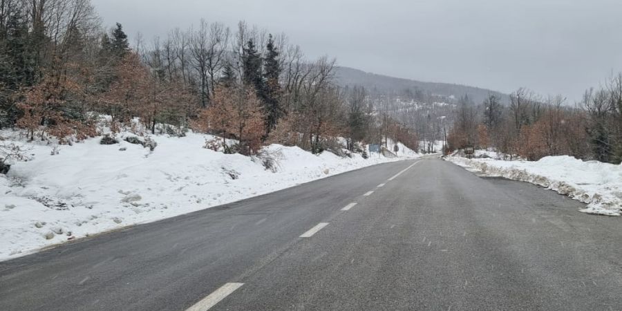 Ελάχιστες χιονοπτώσεις στα ορεινά από την κακοκαιρία "εξπρές" του Σαββάτου