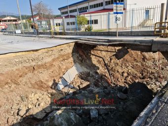 Ξεκίνησαν οι εργασίες αποκατάστασης της κυκλοφορίας στη νέα γέφυρα του Μουζακίου (+Φώτο)