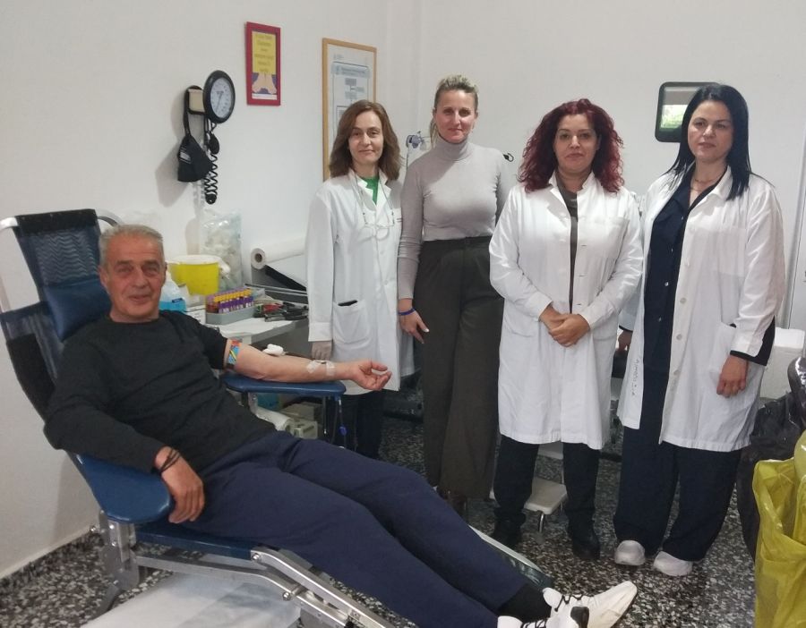 Πολιτιστικός σύλλογος Μαυρομματίου "Ο Καραϊσκάκης": Με επιτυχία η 56η εθελοντική αιμοδοσία