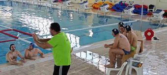 Διεκδικεί άνοδο στη Β' Εθνική η ομάδα πόλο της Α.Κ.Α.Κ.
