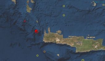 Σεισμός 6,1 Ρίχτερ μεταξύ Κυθήρων και Κρήτης - Κουνήθηκε και η κεντρική Ελλάδα