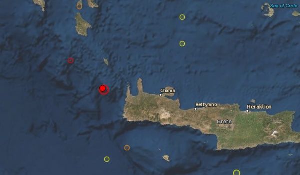 Σεισμός 6,1 Ρίχτερ μεταξύ Κυθήρων και Κρήτης - Κουνήθηκε και η κεντρική Ελλάδα