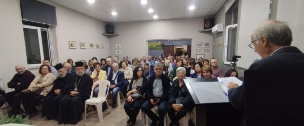 Σοφάδες: Με επιτυχία η εκδήλωση παρουσίασης του συγγραφικού και λογοτεχνικού έργου του Γιώργου Θωμόπουλου